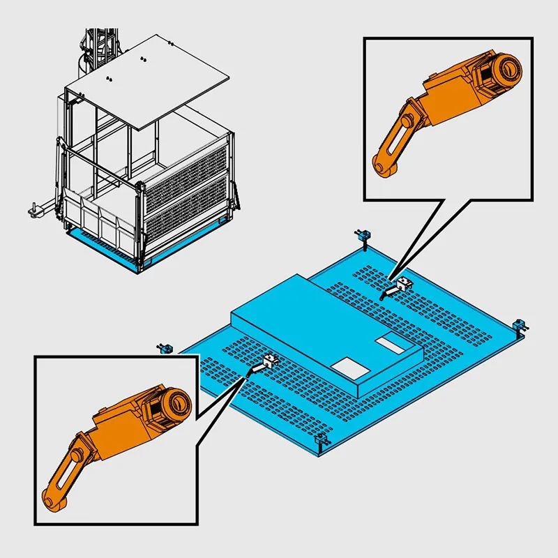 底部传感组件j63