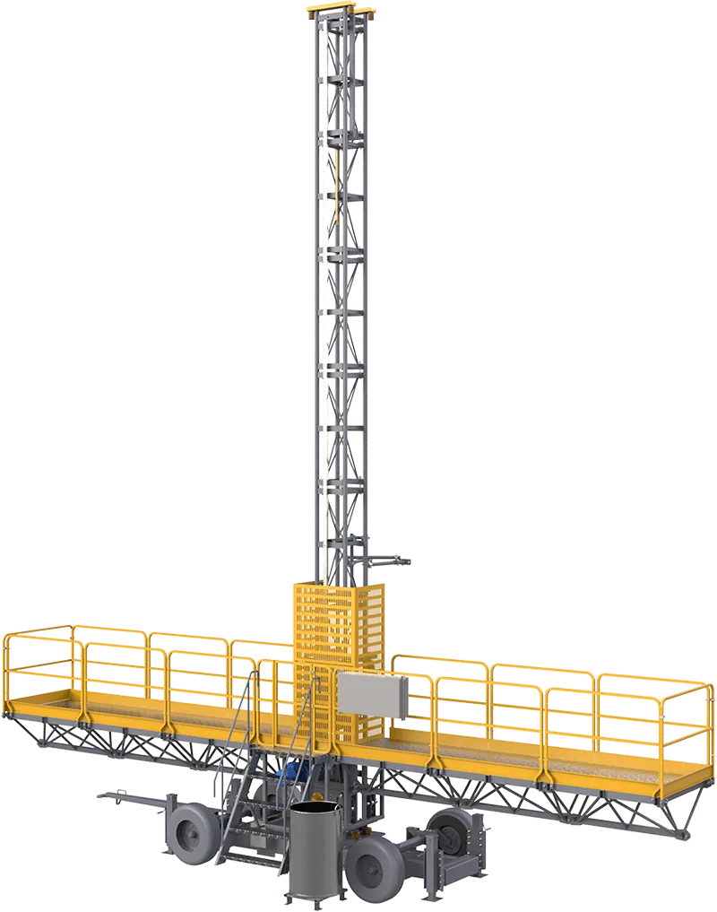 单桅爬升工作平台 026n6